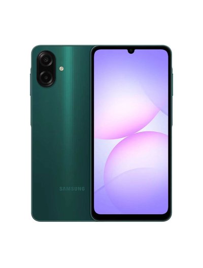 سامسونج جالاكسي A07، شبكة الجيل الرابع، ذاكرة وصول عشوائي 6 جيجابايت، سعة تخزين 128 جيجابايت - أخضر