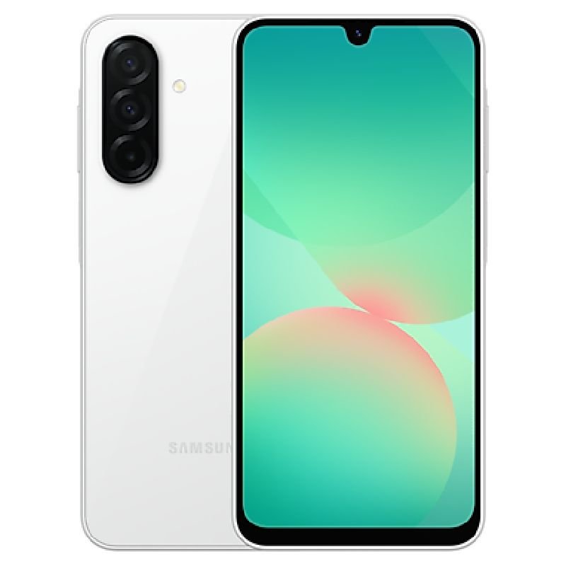 سامسونج جالاكسي A26 5G، ذاكرة وصول عشوائي 8 جيجابايت، سعة تخزين 256 جيجابايت - أبيض